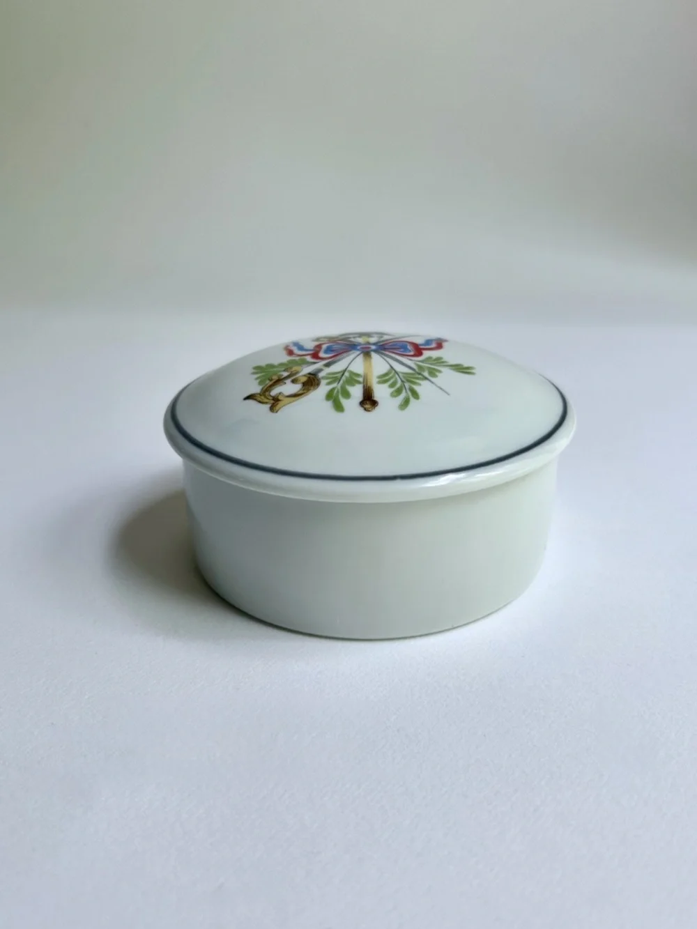 Limoges for Lancome Bicentenaire Lidded Porcelain Box